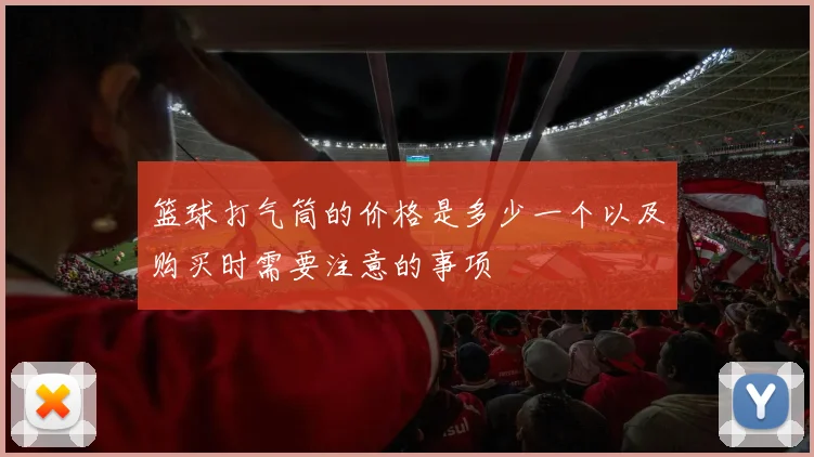 篮球打气筒的价格是多少一个以及购买时需要注意的事项