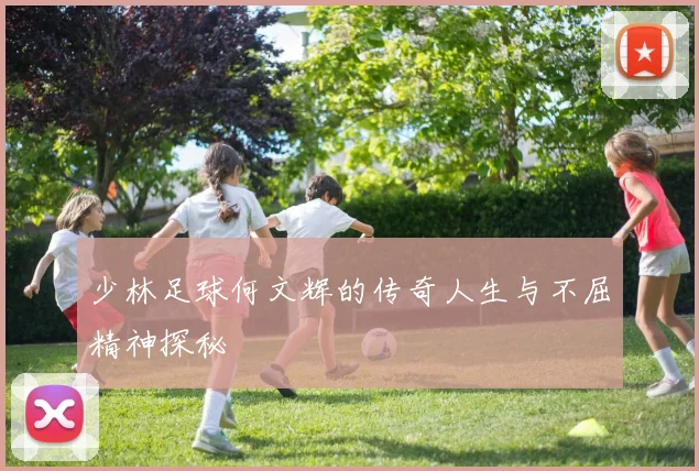 少林足球何文辉的传奇人生与不屈精神探秘